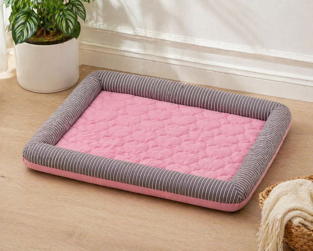 CanisCool Cooling Bed in Blossom Pink